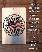 Astronaut Parking - Metal Sign