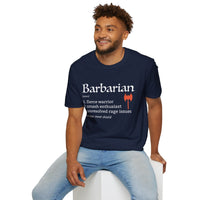 Barbarian Class Definition T-Shirt