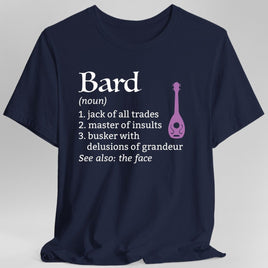 Bard Class Definition D&D T-Shirt
