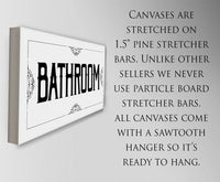 Bathroom - Canvas
