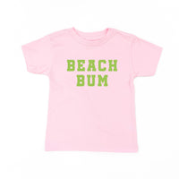 Beach Bum (front) / Ocean Sunset (back) - Child Tee