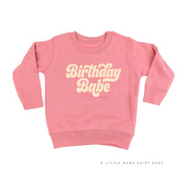 Birthday Babe (Retro) - Child Sweater