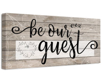 Be Our Guest - Canvas