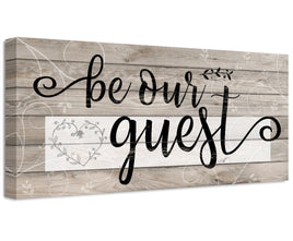 Be Our Guest - Canvas