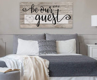 Be Our Guest - Canvas