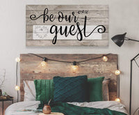 Be Our Guest - Canvas