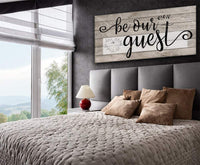 Be Our Guest - Canvas