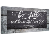 Be Still And Know - Canvas