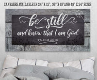 Be Still And Know - Canvas