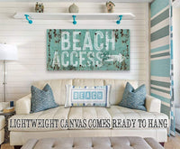 Beach Access - Canvas