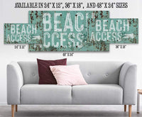 Beach Access - Canvas