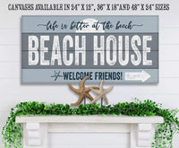 Beach House - Canvas