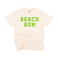 Beach Bum (front) / Ocean Sunset (back) - Comfort Colors Tee