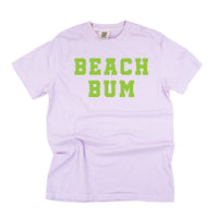 Beach Bum (front) / Ocean Sunset (back) - Comfort Colors Tee