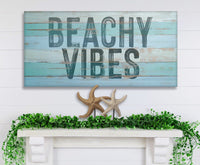 Beachy Vibes - Canvas
