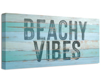 Beachy Vibes - Canvas