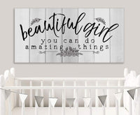 Beautiful Girl - Canvas