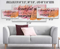 Beautiful Girl 2 - Canvas