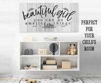 Beautiful Girl - Canvas