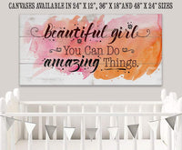 Beautiful Girl 2 - Canvas