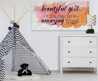 Beautiful Girl 2 - Canvas