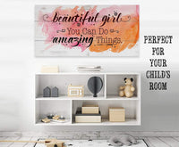 Beautiful Girl 2 - Canvas