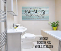 Beauty Doesn't Rinse - Canvas