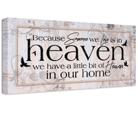 Because Someone We Love - Canvas