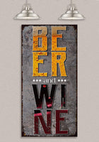 Beer & Wine - Canvas