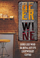 Beer & Wine - Canvas