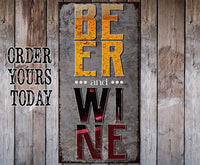 Beer & Wine - Canvas