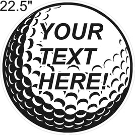 Big Golf 22.5" Sponsor Sign