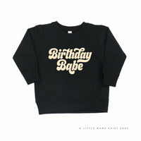 Birthday Babe (Retro) - Child Sweater