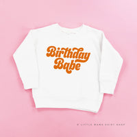 Birthday Babe (Retro) - Child Sweater