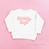 Birthday Babe (Retro) - Child Sweater