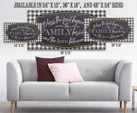 Bless The Food Before Us - Canvas