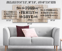 Bless The Food Before Us 2 - Canvas