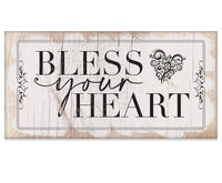 Bless Your Heart - Canvas