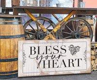 Bless Your Heart - Canvas