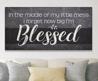 Blessed - Canvas