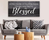 Blessed - Canvas