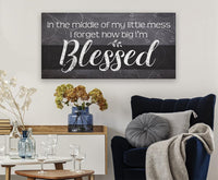 Blessed - Canvas