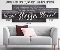 Blessed - Canvas