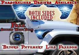 fender vent for the JL or JT 2018 or newer Blue Lightning