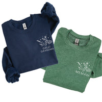 "_____" - Bouquet (pocket) - (Choose Your Name) - BASIC Fleece