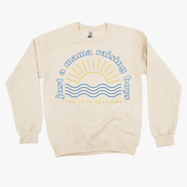 Just a Mama Raising Boys - Son Up To Son Down (Plural) - BASIC Fleece