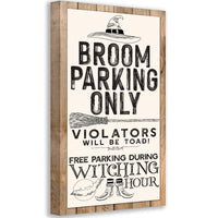 Broom Parking - Canvas