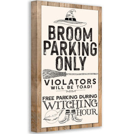 Broom Parking - Canvas