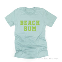 Beach Bum (front) / Ocean Sunset (back) - Unisex Tee