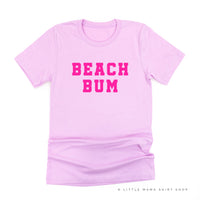 Beach Bum (front) / Ocean Sunset (back) - Unisex Tee
